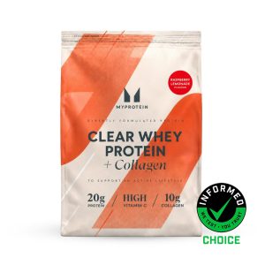 Clear Protein | Whey & Collagen - 1KG - 40servings - Nieuw-Framboos Lemonade