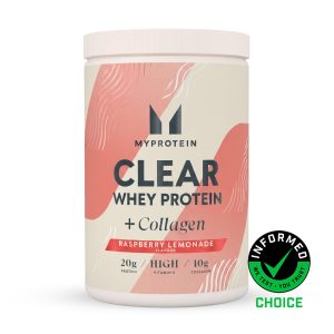 Clear Protein | Whey & Collagen - 500g - 20servings - Nieuw-Framboos Lemonade