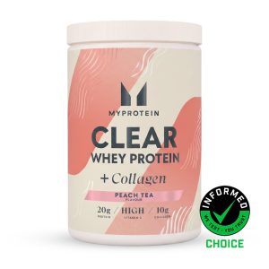 Clear Protein | Whey & Collagen - 500g - 20servings - Perzik Thee