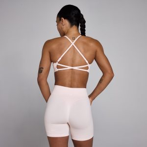 MyProtein MP Dames Lift Naadloze Sport BH met Bandjes Babyblauw XL