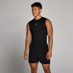 MyProtein MP Heren Basislaag Tanktop Zwart L