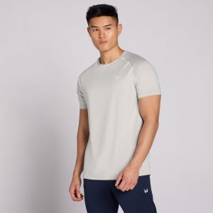 MP Heren Training Korte Mouw T-Shirt - Chrome - XL