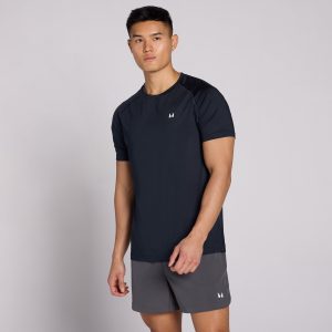 MP Heren Training T-Shirt Korte Mouw - Donker Marineblauw - L