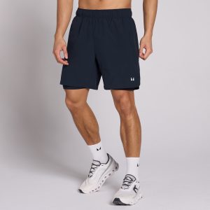 MP Men's 7 2-in-1 Training Shorts - Dark Navy - S
