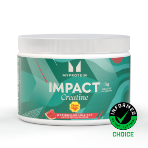 Impact Creatine - Chupa Chups watermeloenlolly - 250g - 55servings - Chupa Chups - Watermelon Lollipop