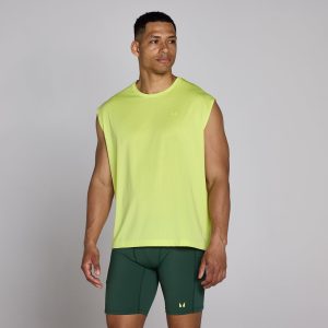 MyProtein MP Heren Hybrid Mesh Tanktop Limoengroen L