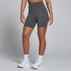 MyProtein MP Dames Tempo Hoge Taille Short Donkergrijs L