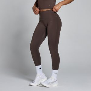 MP Dames Tempo Hoge Taille Legging - Cacao - L