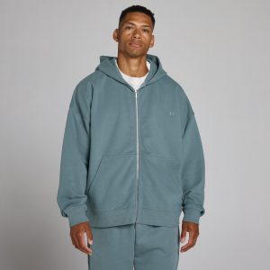 MyProtein 2 Way Rits Hoodie Toekomstblauw L