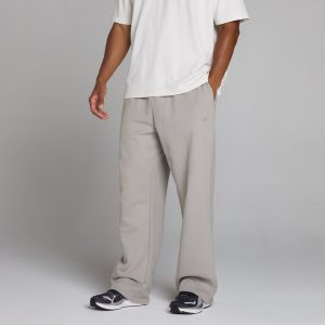 Oversized Rechte Pijp Joggingbroek - Chalk Grey - XS