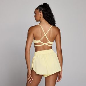 MyProtein MP Women's Tempo Adjustable Strappy Back Sports Bra Botercrème L
