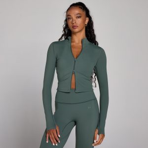 MP Dames Tempo Verkorte Jas - Cloudy Green - XS