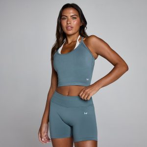 MyProtein MP Dames Naadloos Gelaagd Hesje Midnight Slate L