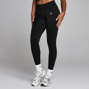 MP Women's Seamless Invisible Scrunch Legging - Gewassen Zwart - XS