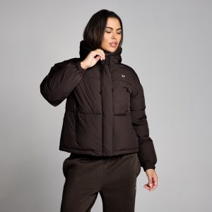 MyProtein MP Women's Short Padded Puffer Jacket Cacao