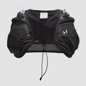 MP Compact Hydration Vest & 2 Soft Running Bottles Bundle - Black - S