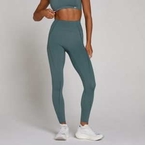 MP Dames Tempo Ultra Curved Stitch Legging - Future Blue - L