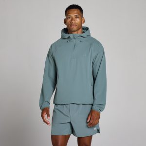 MP Heren Training Ultra Woven 1/4 Rits Jas - Toekomstblauw - XS