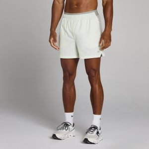 MP Heren Training Ultra 5 Short - Digitaal Wit - XS