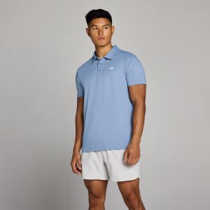 MP Men's Training Polo Shirt - Mistblauw - XS