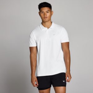 MP Men's Training Polo Shirt - Wit - L
