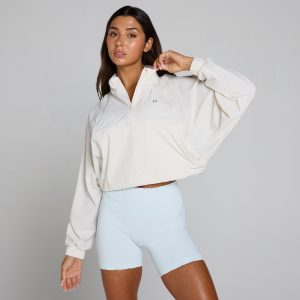 MP Women's Tempo Ultra 1/4 Zip Woven Jacket - Mist - S