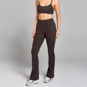 MP Women's Tempo Petite Flared Leggings - Cacao - XS
