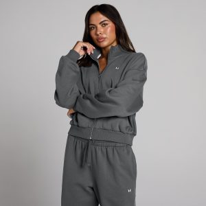 MyProtein MP Basics Bomberjack met Rits voor Dames Donkergrijs M
