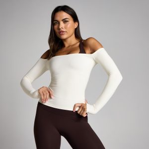 MyProtein MP Dames Tempo Off The Shoulder LS Top