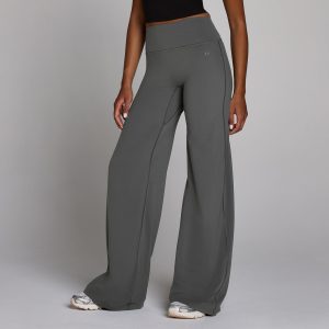 MP Dames Tempo Petite Wide Leg Legging - Donkergrijs - L