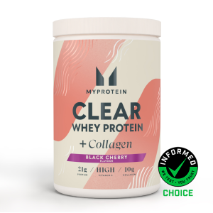 Clear Protein | Whey & Collagen - 500g - 20servings - Zwarte Kers