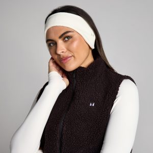 MyProtein MP Fleece Oorwarmers Parelwit