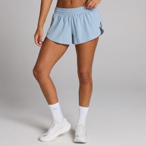 MP Dames Geweven 3 Hardloopshort - Denimblauw - L