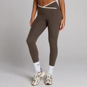 MP Dames Tempo Contrast Legging - Chocolade - L
