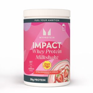 MyProtein Impact Whey Protein Chupa Chups® Strawberries & Cream (Milkshake)
