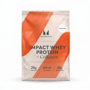 Impact Whey Protein - 3450g - 150servings - Unflavoured (+Collagen)
