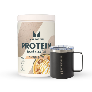 Proteïne IJskoffie Bundle - 20servings - Black Coffee Cup - Iced Vanilla Latte