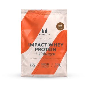 Impact Whey Protein - 2340g - 90servings - Cafe Latte (+Collagen)