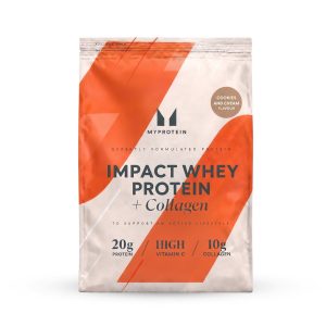 Impact Whey Protein + Collagen - 375G - 15servings - Cookies and Cream