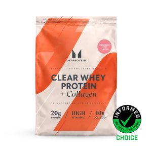 Clear Protein | Whey & Collagen - 960g - 40servings - Aardbei Kiwi