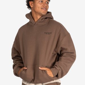 XXL Sportswear Athleisure Hoodie Mocca