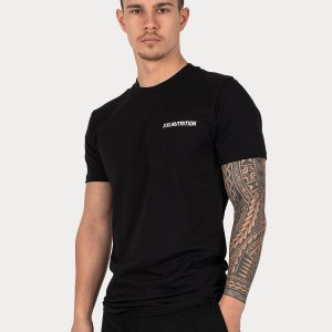 XXL Sportswear Sportswear Sportswear Essential Fitted T Shirt Black Zwart