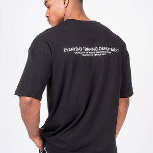 XXL Sportswear Sportswear Sportswear Everyday Training T Shirt Black Zwart