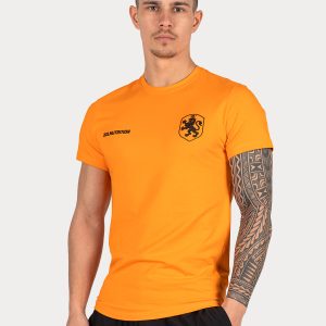 XXL Sportswear Sportswear Sportswear Lion Fitted T Shirt Oranje