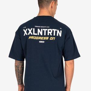XXL Sportswear Progress On T Shirt Navy