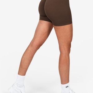 XXL Sportswear Sculpt Seamless Shorts Brown