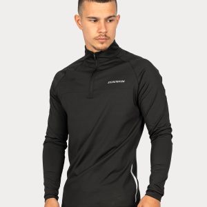 XXL Sportswear Sportswear Sportswear Training 1/4 Zip Pullover Black Zwart