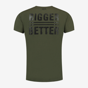 XXL Sportswear Bigger Is Better T Shirt Dark Green