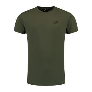 XXL Sportswear Sportswear Bigger Is Better T Shirt Dark Green Donker Grijs