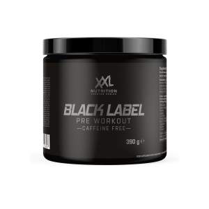 XXL Nutrition Nutrition Black Label Pre Workout ïne vrij 30 Doseringen